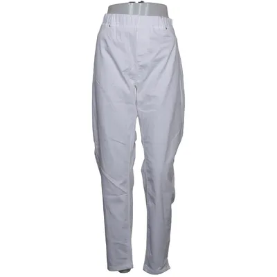 Jean (Blanc) de Ciso Coton, Élasthane, Polyester