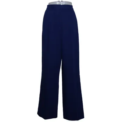 Palazzo broek (Blauw) van Karo Kauer Elastaan, Polyester, Viscose
