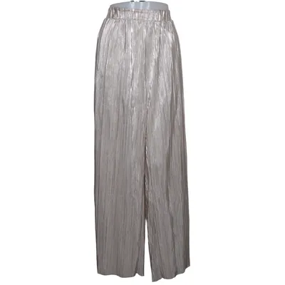 Palazzo broek (Beige) van Vero Moda Curve Gerecycled polyester