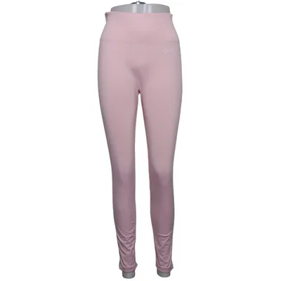 Sports tights (Pink) from Drop of Mindfulness Elastane, Polyamide