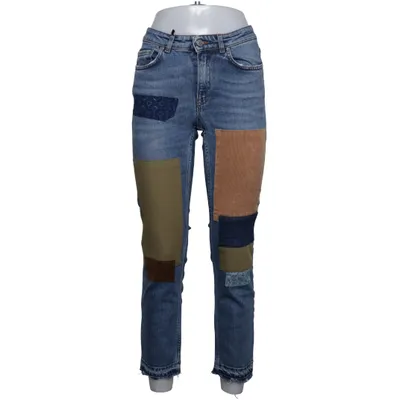 Jeans (ROW INDIGO PATCH) från Acne Studios Bomull, Polyuretan