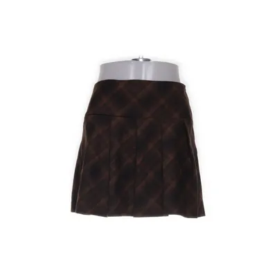 Nederdel (Brun, Sort, Flerfarvet) fra Divided by H&M Elastan, Polyester