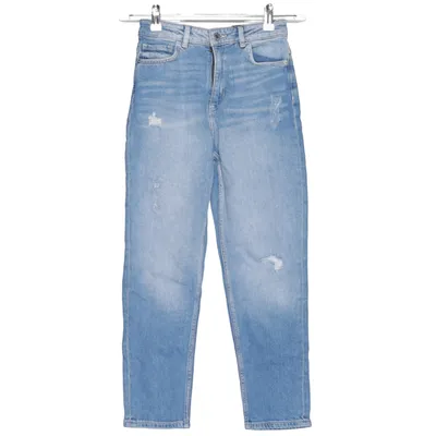 Jeans (Blå) från H&M Bomull, Elastan