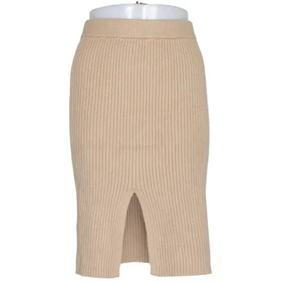 Jupe (Beige) de Hannalicious x NA-KD Polyamide, Polyester, Viscose