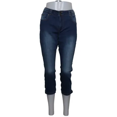 Spijkerbroek (Blauw) van Janina Denim Katoen, Elastaan, Polyester