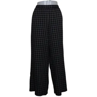 Palazzobyxor (Svart, Vit) från Simply Be Elastan, Polyester