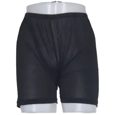 Pyjamashorts (Schwarz) von Silk City Seide