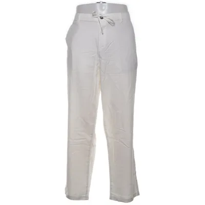 Byxor (Vit) från Selected Homme Elastan, Linne, Ekologisk bomull