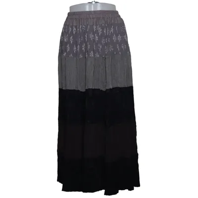 Maxi rok (Grijs, Zwart) van Rene Derhy Viscose