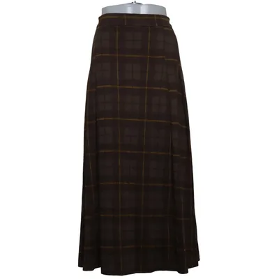 Rok (Bruin, Geel) van Femkit Elastaan, Polyester, Viscose