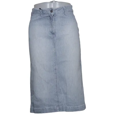 Denim skirt (Blue, White) from Boomerang Cotton, Elastane
