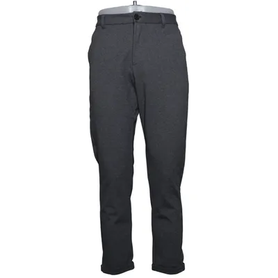 Chinos (Grå) från Lindbergh White Elastan, Polyester, Viskos