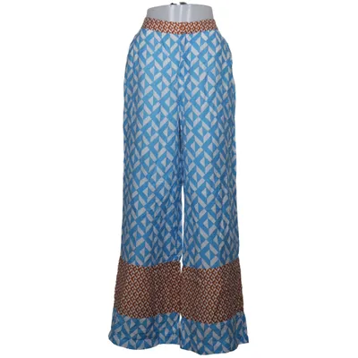 Palazzo pants (Blue, Brown, Multicolored) from Tramontana