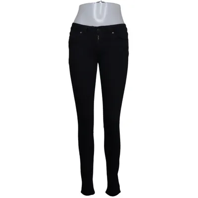 Jeans (Svart) från Paige Bomull, Elastan