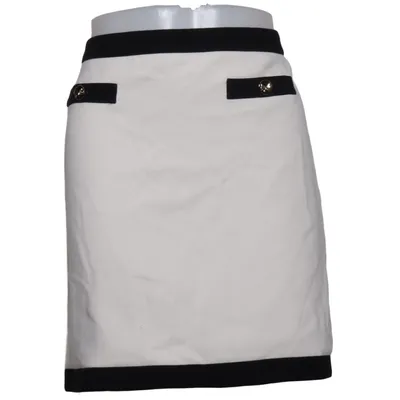 Skirt (White, Black) from Hallhuber