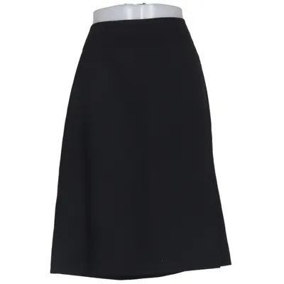 Jupe (Noir) de Benedikte Utzon Acétate, Élasthane, Polyester, Laine