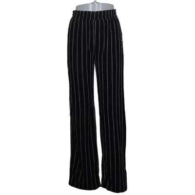 Pantalon patte d'éléphant (Noir, Blanc) de Superrash Élasthane, Polyester, Viscose