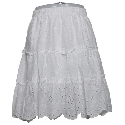 Skirt (White) from Lala Cotton