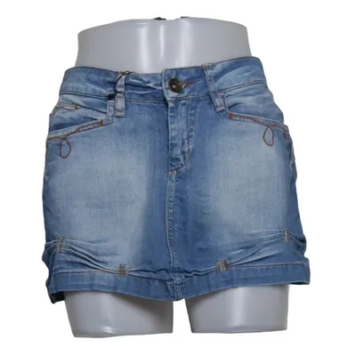 Denim skirt (Blue) from Mogul Cotton