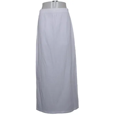 Maxi skirt (White) from Deluca Elastane, Polyester, Viscose