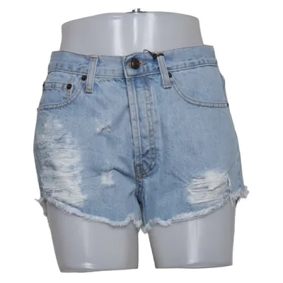 Denim shorts (Blue) from Melville Cotton