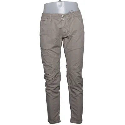 Chinos (Beige) van Jacob Cohen Katoen, Elastaan, Polyester