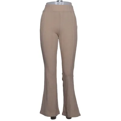 Palazzo broek (Beige) van Bershka Elastaan, Polyester