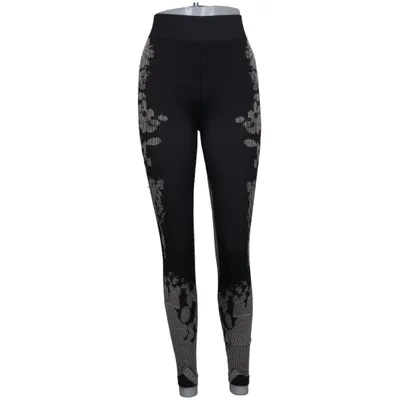 Sports tights (Black, Multicolored) from H&M Studio Polyamide, Elastane