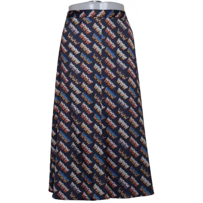 Långkjol (Blå, Flerfärgad) från Who What Wear Återvunnen polyester