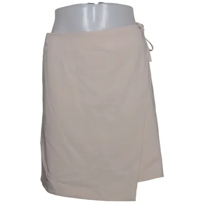 Jupe portefeuille (Beige) de Object Élasthane, Polyester recyclé, Viscose