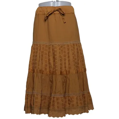 Maxi rok (Bruin) van JLO by Jennifer Lopez Katoen