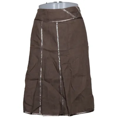 Skirt (Brown) from Soya Linen
