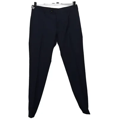 Kostuumbroek (18-226) van Felix W Elastaan, Viscose, Wol