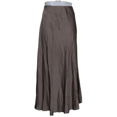 Maxi skirt (Brown) from Staji Silk, Viscose