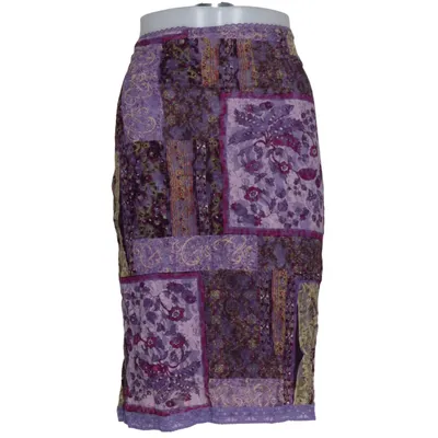 Jupe (Violet, Multicolore) de Yoors Polyamide
