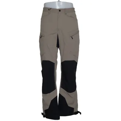 Outdoor pants (Beige, Black) from Haglöfs Elastane, Polyamide