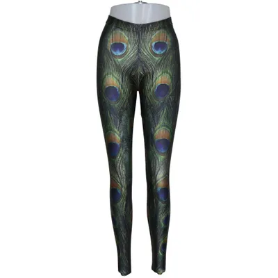 Leggings (Groen, Blauw, Meerkleurig) van Blackmilk Elastaan, Polyester