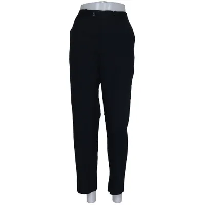 Chinos (Zwart) van Mango Elastaan, Gerecycled polyester, Wol