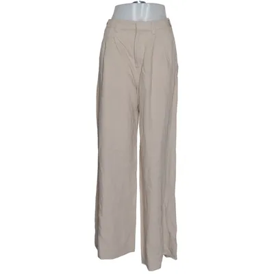 Palazzo pants (Beige) from Zara Linen, Viscose