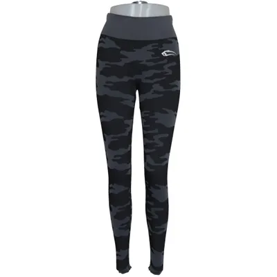 Sports tights (Black, Gray) from Smilodox Elastane, Polyamide