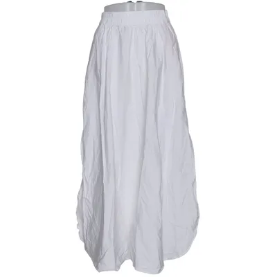 Jupe longue (Blanc) de Massimo Dutti Coton