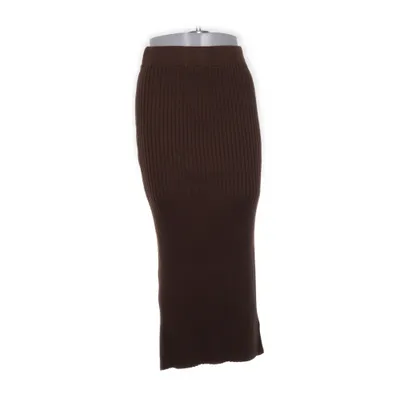 Maxi rok (Bruin) van Edith Polyamide, Polyester, Viscose