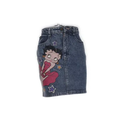 Jeanskjol (Blå, Flerfärgad) från Betty Boop