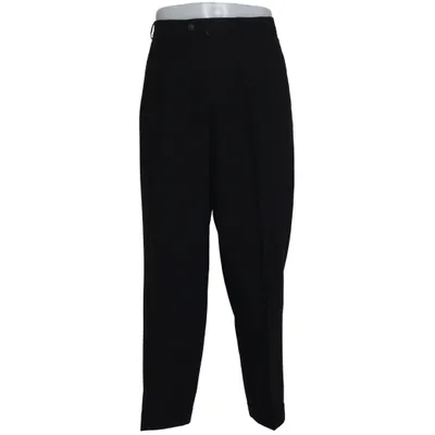 Suit pants (Black) from Henry Morell Cotton, Polyester
