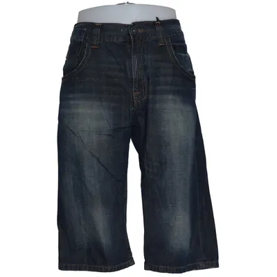 Short en jean (Bleu) de Springfield Coton