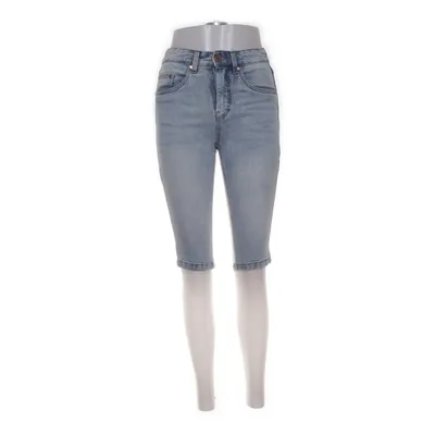 Driekwart broek (Blauw) van KappAhl Katoen, Elastaan, Polyester