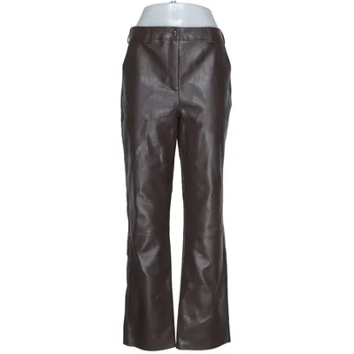 Broek (Bruin) van NA-KD Polyester, Polyurethaan