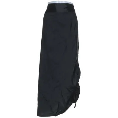 Maxirock (Schwarz) von Fransa Acetat, Polyamid, Polyester
