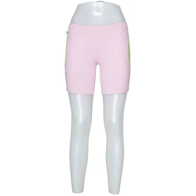 Compressieshorts (Roze) van MOA Elastaan, Polyamide