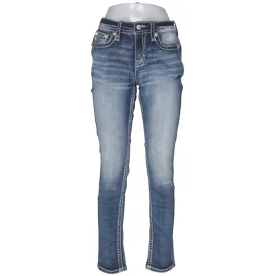 Jean (Bleu) de Miss Me Coton, Élasthane, Polyester
